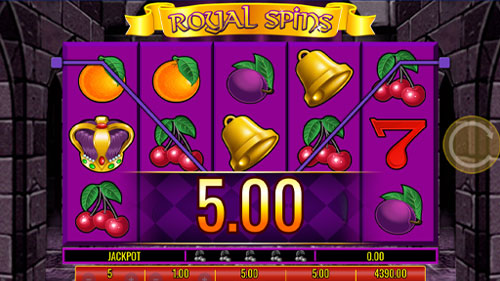 Royal Spins Free Slot Win